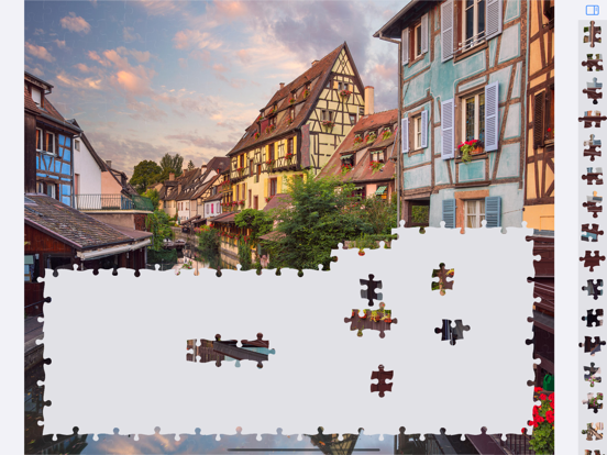 1000 Jigsaw Puzzles Places iPad app afbeelding 8