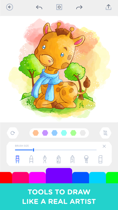 Coloration Adult Coloring Book Screenshot