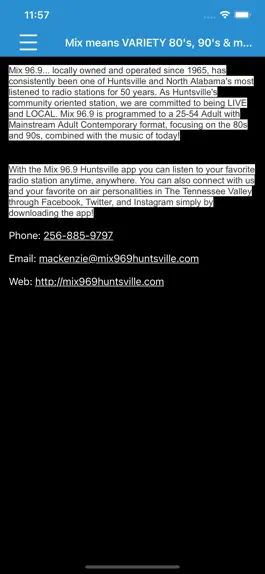 Game screenshot Mix 96.9 Huntsville. hack