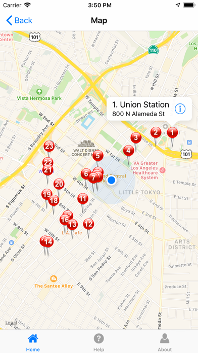 Explore Los Angeles Screenshot