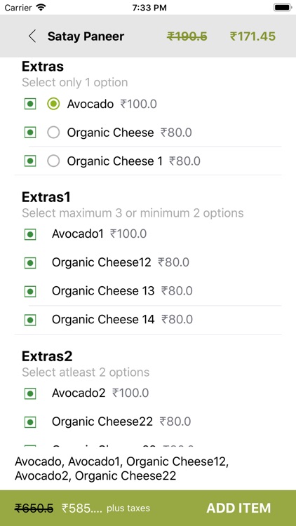 peAR - The AR Menu App