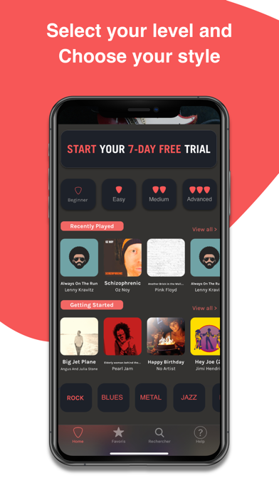 Play Guitar Hits Screenshot