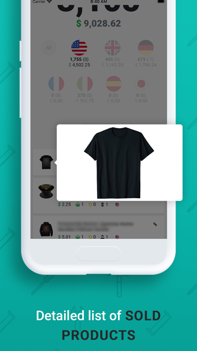 Productor Merch Screenshot