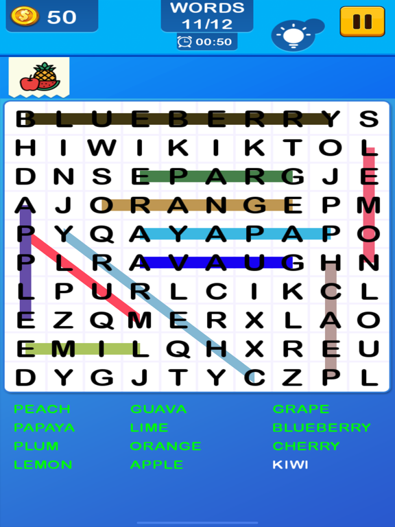 Word Search - Find Wordsのおすすめ画像4