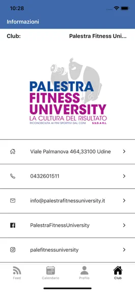 Game screenshot Palestra Fitness University apk