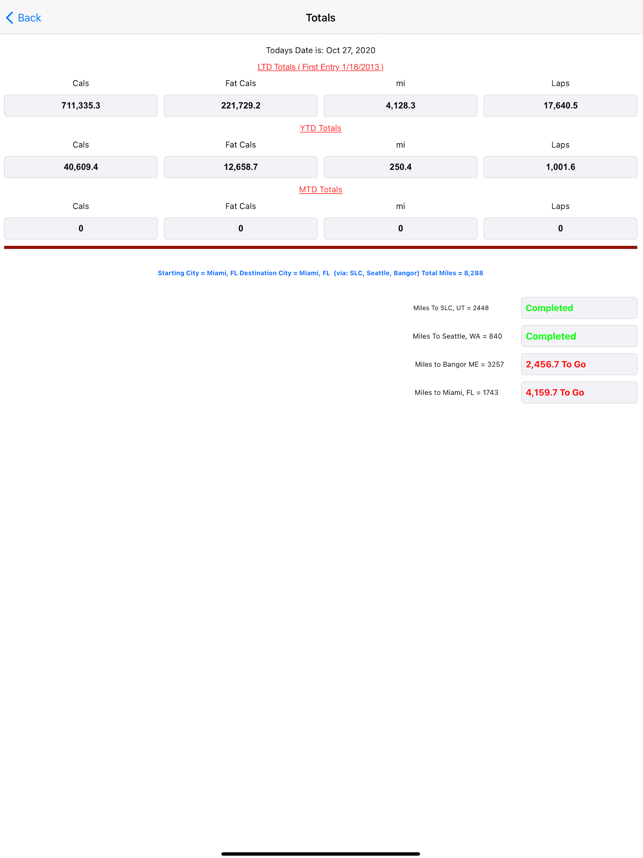 ‎Treadmill Logger Screenshot