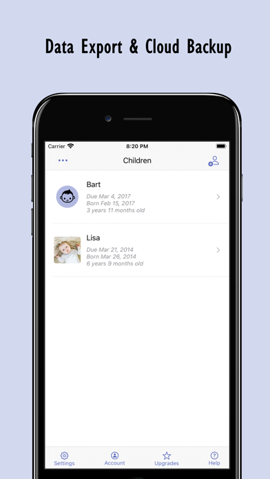 Child Growth Tracker Screenshot