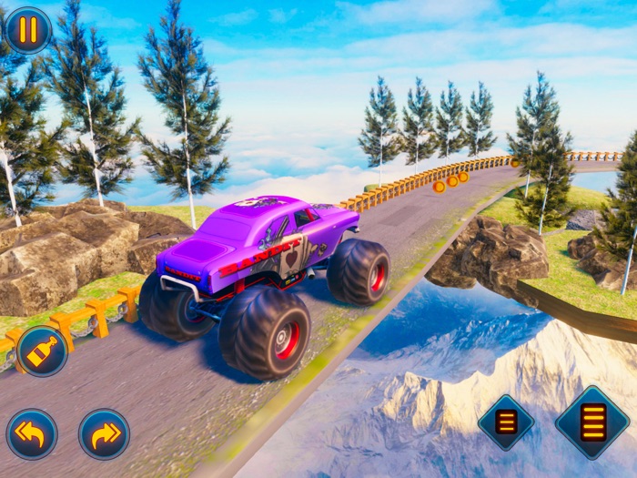 爬山3D汽车特技