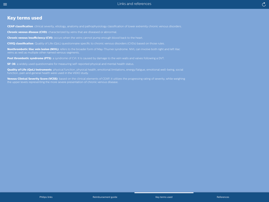 Philips Venous IVUS Tutor iPad screenshot 10 - Medical app