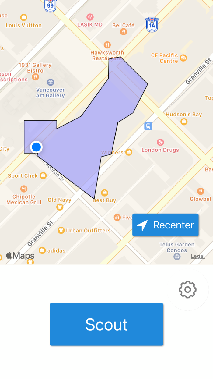 Land Grab Walking App