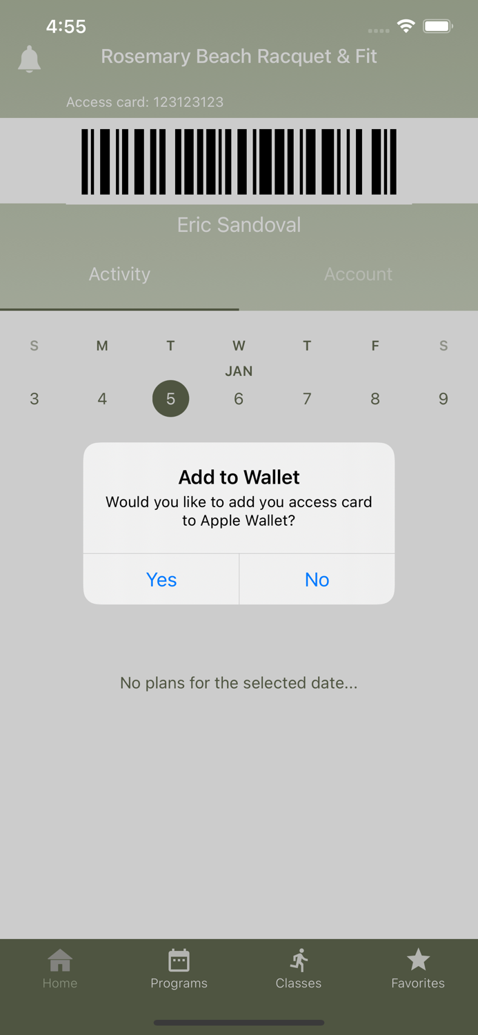 Rosemary Beach Racquet and Fit