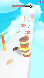hamburger runner iphone screenshot 2