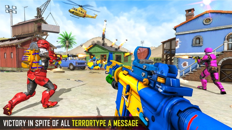 Mech War Robot Shooting Games