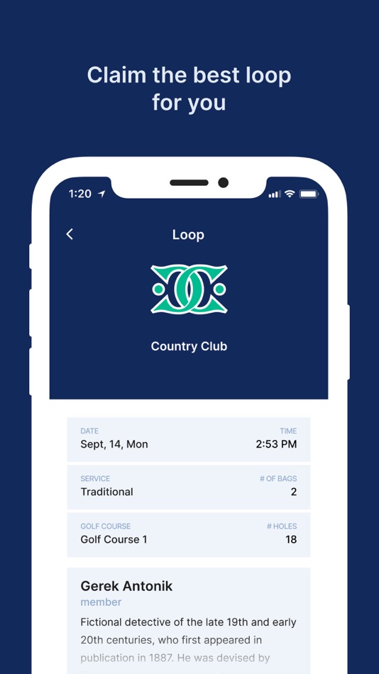 #2. ClubUp - Work as a Caddie (iOS) 由: ClubUp LLC