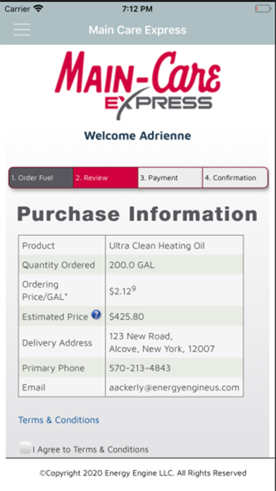 Main Care Express Screenshot