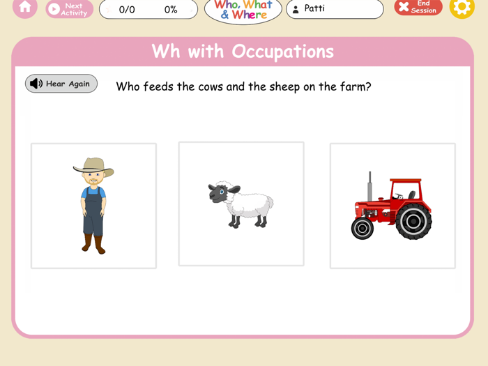 Fun with Who What and Where