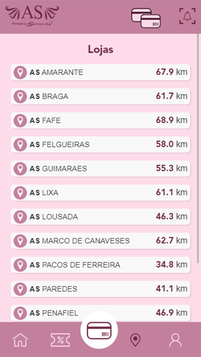 Cartão Armazéns Senhorinha Screenshot