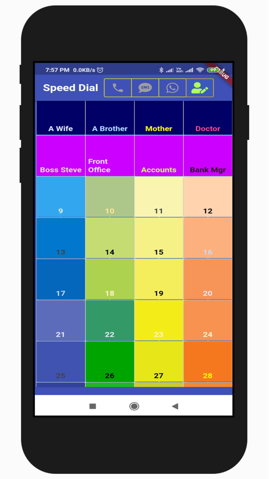 #1. Speed Dial (iOS) 来自: Devarajan G