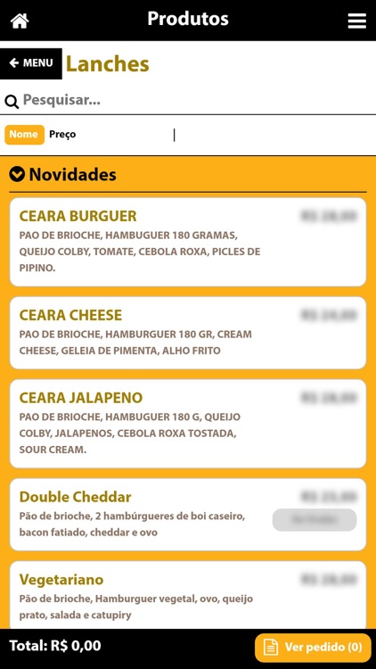 Ceará Lanches e Hamburgueria
