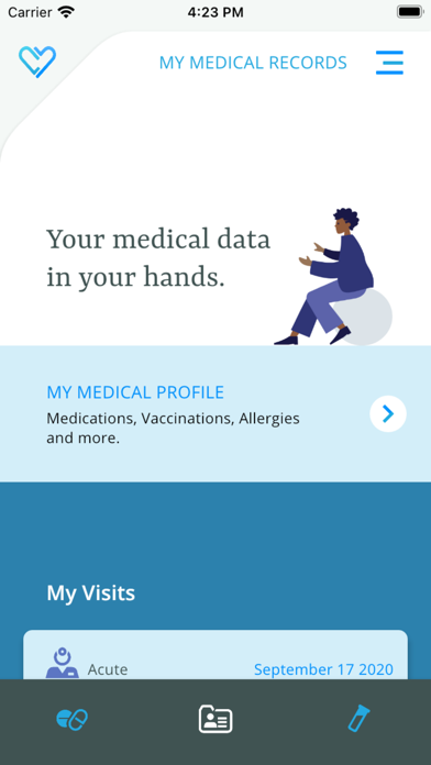 EHA Clinics HealthMate Screenshot 4 - AppWisp.com