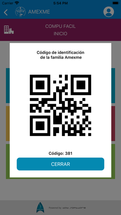 Familia AMEXME Screenshot