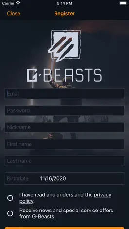 Game screenshot G-Beasts hack