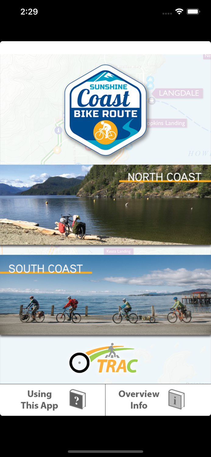 Sunshine Coast Bike Route