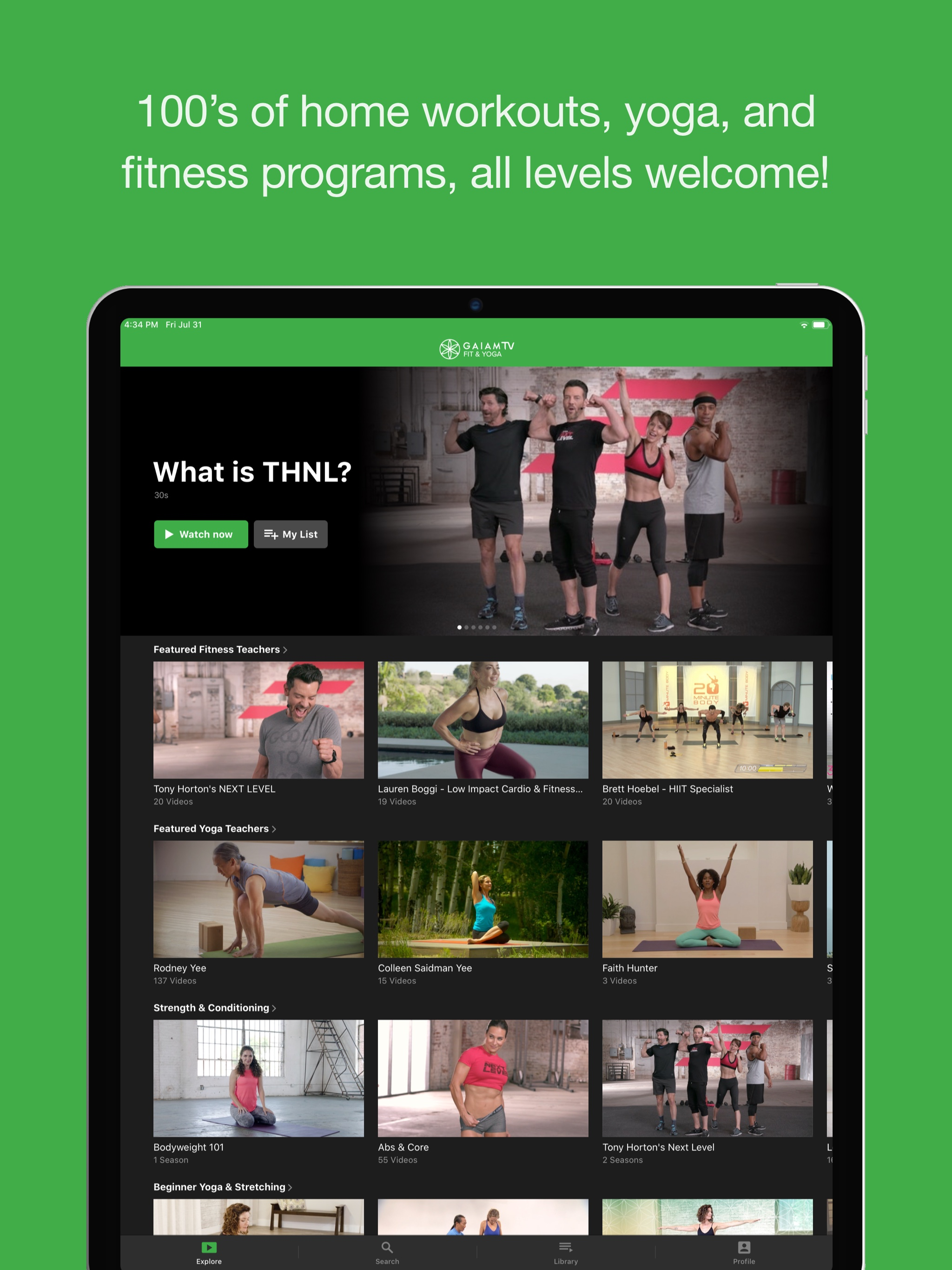 Gaiam TV Fit & Yoga