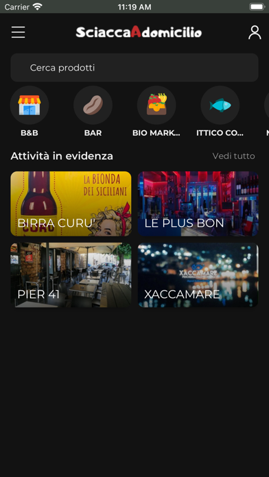 Sciacca a Domicilio Screenshot