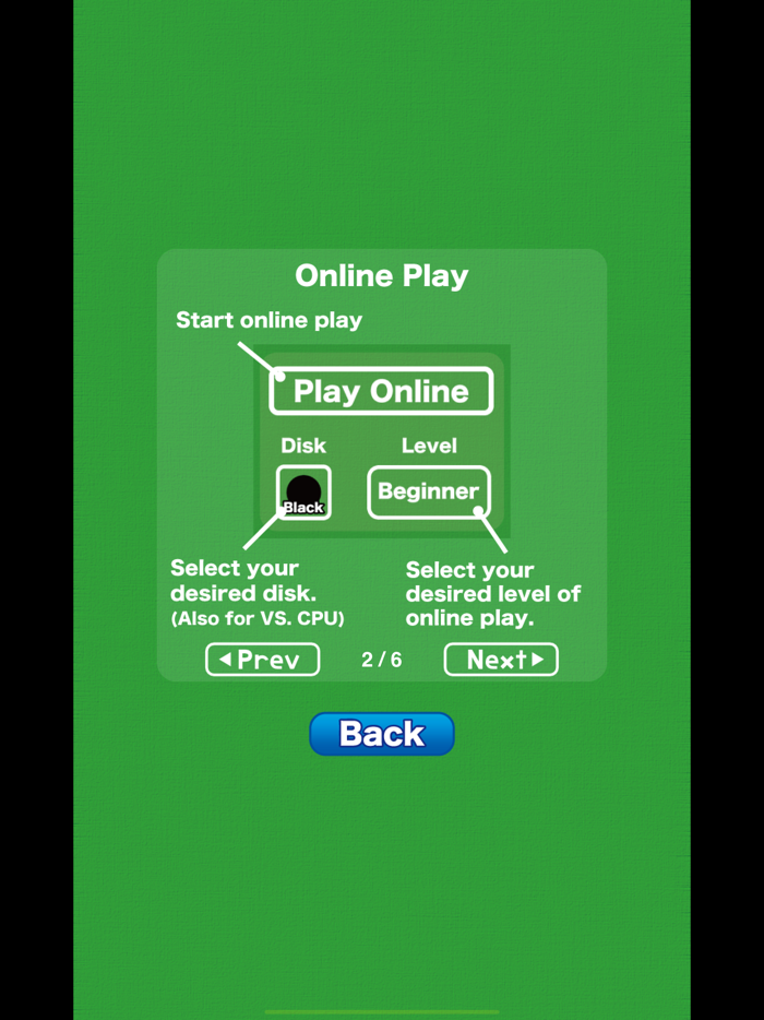Reversi  Online Play