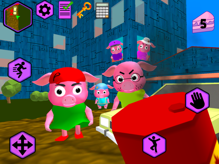 Piggies. Neighbor Family