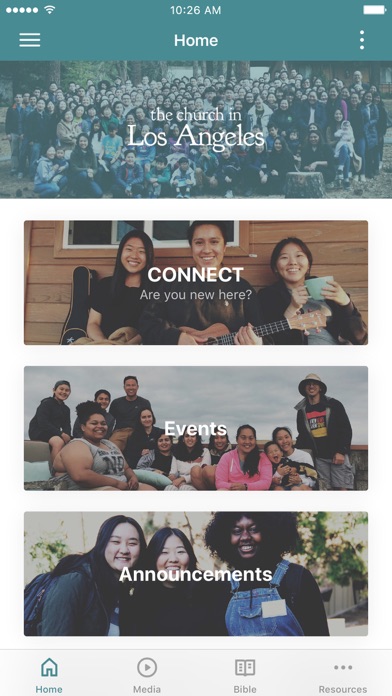 Screenshot 1 of Church in Los Angeles App
