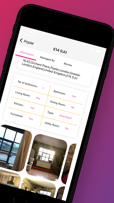Tenant Voice Screenshot
