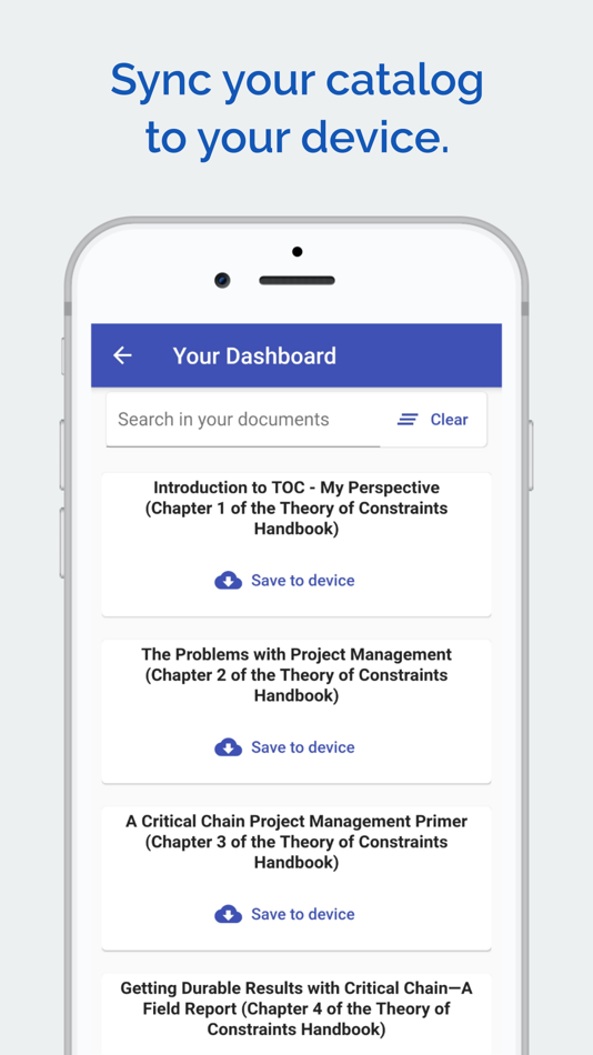 #2. TOC Reader (iOS) Podle: Goldratt Marketing Ltd.