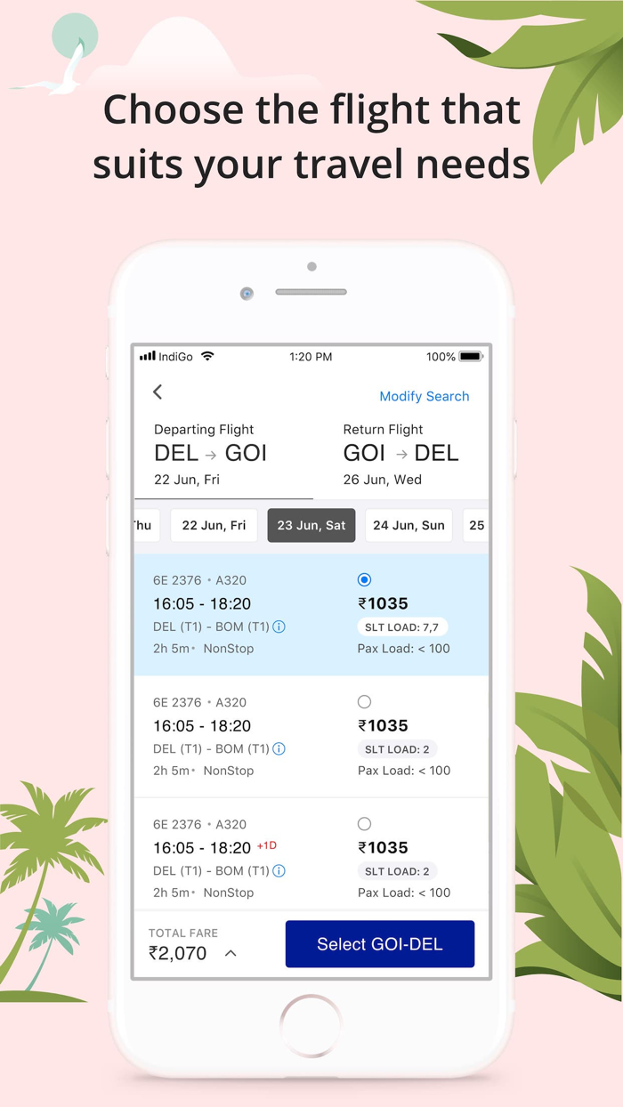 IndiGo - Staff Travel