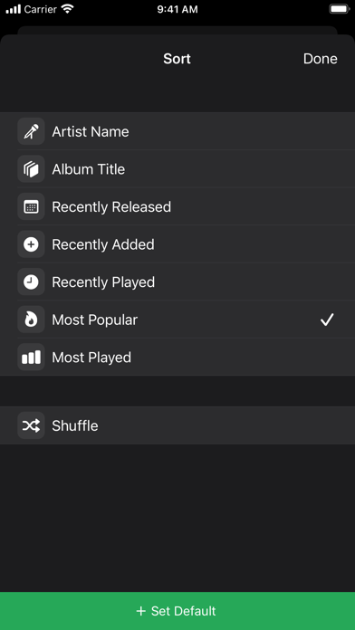 Prism Music Screenshot