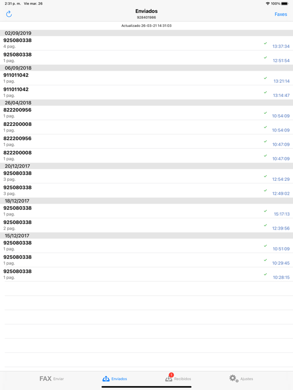 Screenshot #5 pour Fax Duocom - Enviar fax online