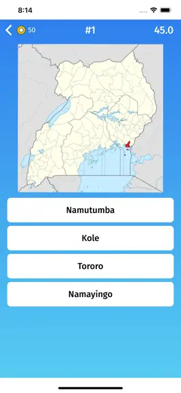 Game screenshot Uganda: Provinces Quiz Game hack