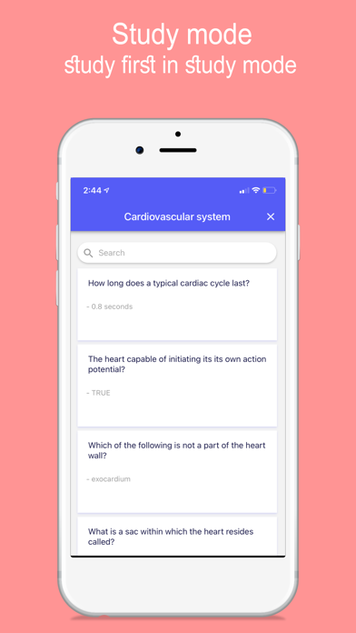 Anatomy Physiology quiz Screenshot