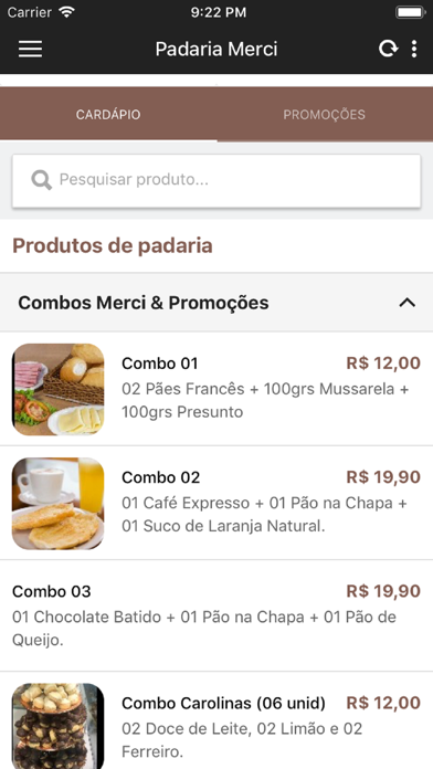 Padaria Merci Screenshot
