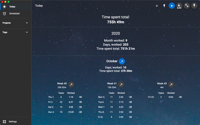 Screenshot #2 pour Super Productivity