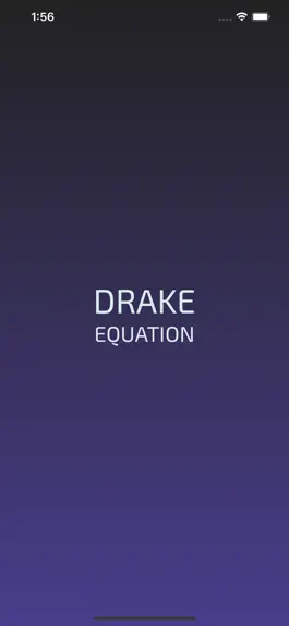 Game screenshot Drake Equation Calculator mod apk
