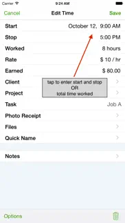 timetracker pro iphone images 2