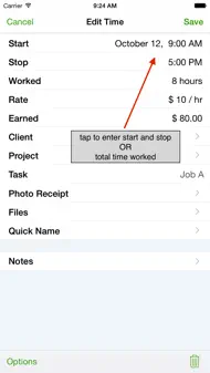 TimeTracker Pro iphone bilder 1