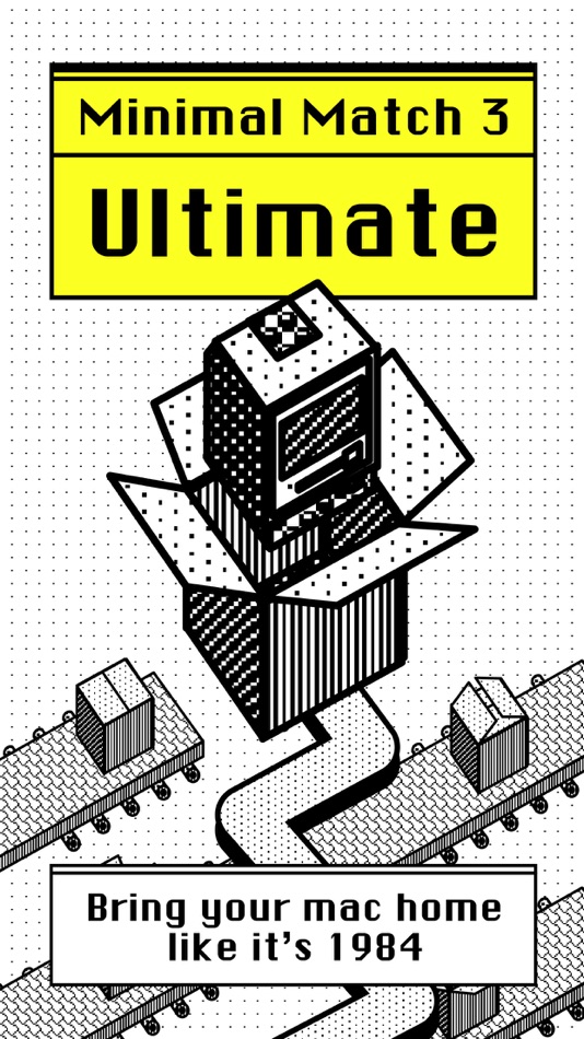 #1. Minimal Match 3 Ultimate BW (iOS) 由: Zakary Kinnaird