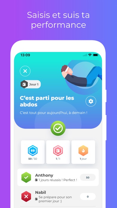 Biscoto - Sports challenges Screenshot