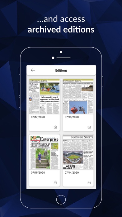 Park Rapids Enterprise E-paper Screenshot