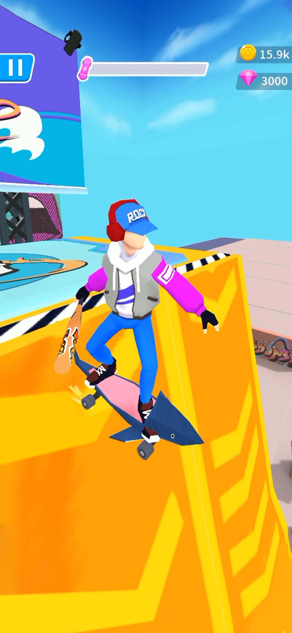 Skateboard Smash