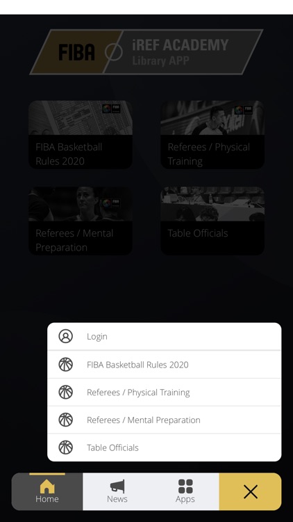 FIBA iRef Academy Library