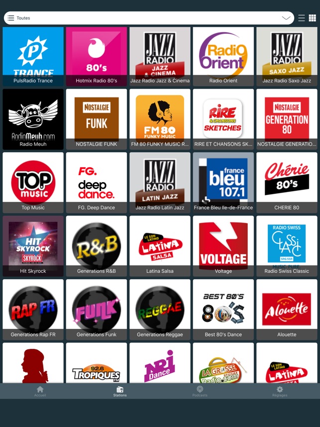 Radios France - FM en Direct dans l'App Store